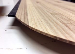 High end wood core